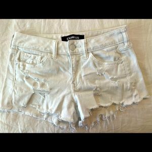 Express Jean Shorts size 0
